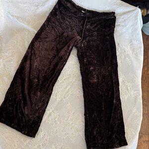 Velvet Brown Pants